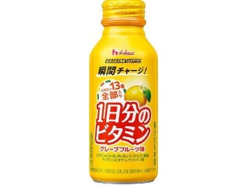 【ケース販売】ハウスウェルネスフーズ ＰＶ１日分のビタミンＧＦ味１２０ｍｌ  ×6 【全国送料無料】(一部地域別途)・まとめ買い・防災備蓄にも最適の画像