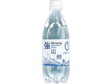 【ケース販売】Ｔ・友桝 強炭酸水 Ｐ５００ｍｌ  ×24 【全国送料無料】(一部地域別途)・まとめ買い・防災備蓄にも最適の画像
