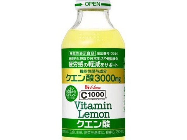 【ケース販売】ハウスウェルネスフーズ Ｃ１０００ビタミンレモン クエン酸  ×6 【全国送料無料】(一部地域別途)・まとめ買い・防災備蓄にも最適の画像