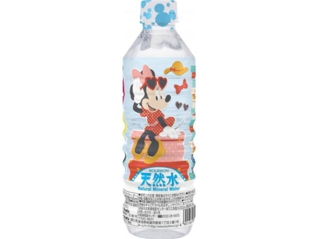【ケース販売】ブルボン ディズニー天然水 Ｐ５００ｍｌ  ×24 【全国送料無料】(一部地域別途)・まとめ買い・防災備蓄にも最適の画像
