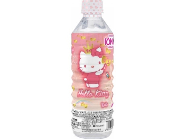 【ケース販売】ブルボン サンリオキャラクターイオン水Ｐ５００ｍｌ  ×24 【全国送料無料】(一部地域別途)・まとめ買い・防災備蓄にも最適の画像