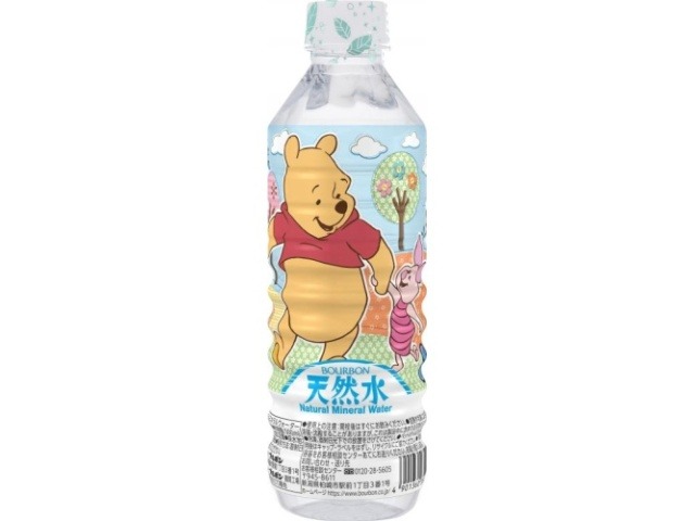 【ケース販売】ブルボン くまのプーさん天然水Ｐ５００ｍｌ  ×24 【全国送料無料】(一部地域別途)・まとめ買い・防災備蓄にも最適の画像