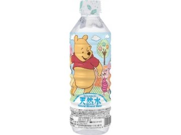 【ケース販売】ブルボン くまのプーさん天然水Ｐ５００ｍｌ  ×24 【全国送料無料】(一部地域別途)・まとめ買い・防災備蓄にも最適の画像