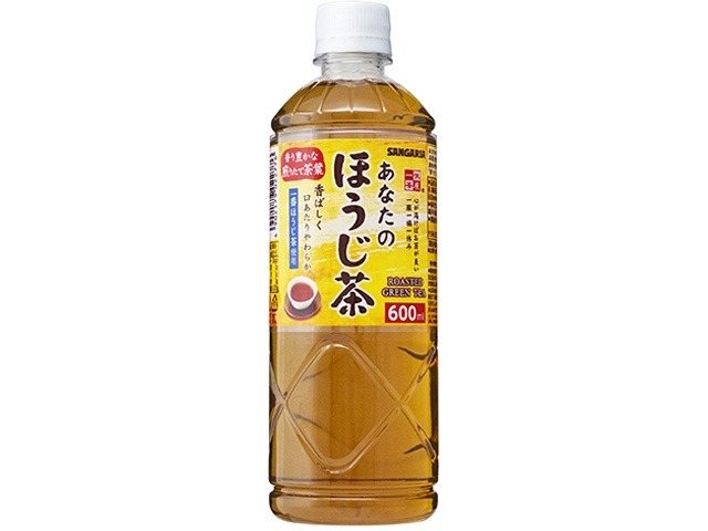 【ケース販売】サンガリア あなたのほうじ茶 Ｐ６００ｍｌ  ×24 【全国送料無料】(一部地域別途)・まとめ買い・防災備蓄にも最適の画像
