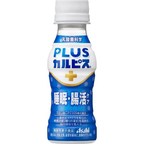 【ケース販売】ＰＬＵＳカルピス 睡眠・腸活ケアＰ１００  ×6 【全国送料無料】(一部地域別途)・まとめ買い・防災備蓄にも最適の画像