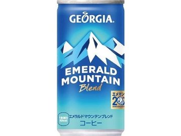 【ケース販売】ジョージア エメラルドマウンテン１８５ｇ  ×30 【全国送料無料】(一部地域別途)・まとめ買い・防災備蓄にも最適の画像
