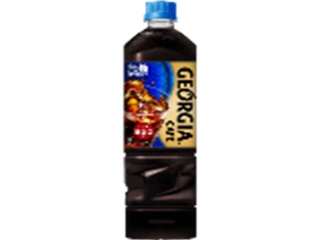 【ケース販売】ジョージアカフェ ボトルコーヒー無糖 ９５０ｍｌ  ×12 【全国送料無料】(一部地域別途)・まとめ買い・防災備蓄にも最適の画像