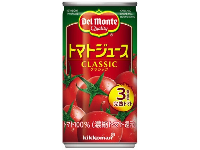 【ケース販売】デルモンテ トマトジュース １９０ｇ  ×30 【全国送料無料】(一部地域別途)・まとめ買い・防災備蓄にも最適の画像
