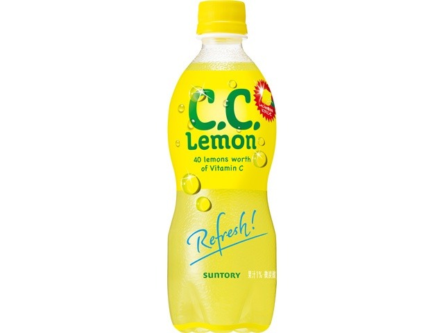 【ケース販売】サントリー ＣＣレモン手売用 Ｐ５００ｍｌ  ×24 【全国送料無料】(一部地域別途)・まとめ買い・防災備蓄にも最適の画像