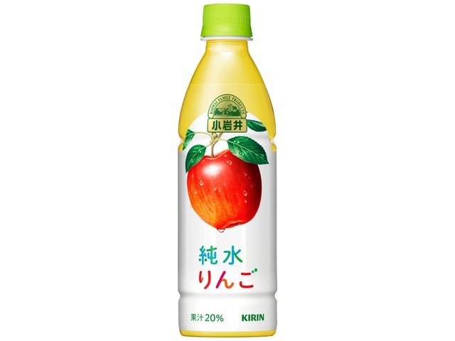 【ケース販売】小岩井 純水りんご Ｐ４３０ｍｌ  ×24 【全国送料無料】(一部地域別途)・まとめ買い・防災備蓄にも最適の画像