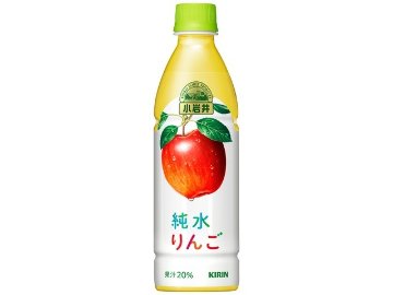 【ケース販売】小岩井 純水りんご Ｐ４３０ｍｌ  ×24 【全国送料無料】(一部地域別途)・まとめ買い・防災備蓄にも最適の画像