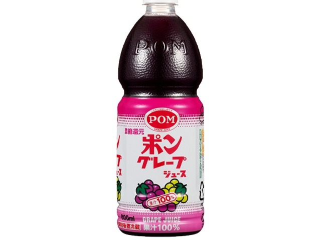 【ケース販売】ＰＯＭ グレープジュース ８００ｍｌ   ×6 【全国送料無料】(一部地域別途)・まとめ買い・防災備蓄にも最適の画像