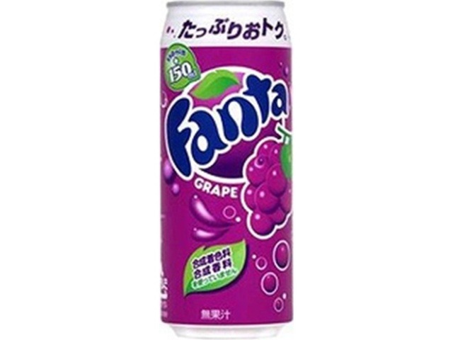 【ケース販売】ファンタ グレープ 缶５００ｍｌ  ×24 【全国送料無料】(一部地域別途)・まとめ買い・防災備蓄にも最適の画像