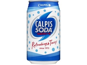 【ケース販売】カルピスソーダ 缶３５０ｍｌ  ×24 【全国送料無料】(一部地域別途)・まとめ買い・防災備蓄にも最適の画像
