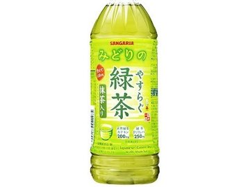 【ケース販売】サンガリア やすらぐ抹茶入り緑茶Ｐ５００ｍｌ  ×24 【全国送料無料】(一部地域別途)・まとめ買い・防災備蓄にも最適の画像