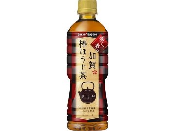 【ケース販売】ポッカサッポロフード 加賀棒ほうじ茶 Ｐ５２５ｍｌ  ×24 【全国送料無料】(一部地域別途)・まとめ買い・防災備蓄にも最適の画像