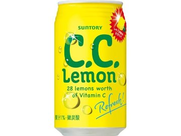【ケース販売】サントリー Ｃ．Ｃ．レモン ３５０ｍｌスチール缶  ×24 【全国送料無料】(一部地域別途)・まとめ買い・防災備蓄にも最適の画像