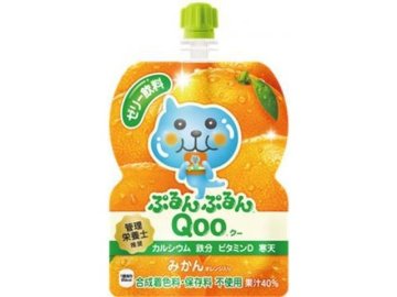 【ケース販売】ぷるんぷるんＱｏｏ みかん１２５ｇ  ×6 【全国送料無料】(一部地域別途)・まとめ買い・防災備蓄にも最適の画像