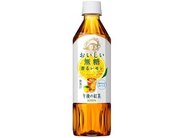 【ケース販売】午後の紅茶 おいしい無糖 香るレモンＰ５００ｍｌ  ×24 【全国送料無料】(一部地域別途)・まとめ買い・防災備蓄にも最適の画像
