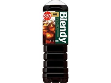 【ケース販売】ブレンディ ボトルコーヒー無糖Ｐ９５０ｍｌ  ×12 【全国送料無料】(一部地域別途)・まとめ買い・防災備蓄にも最適の画像