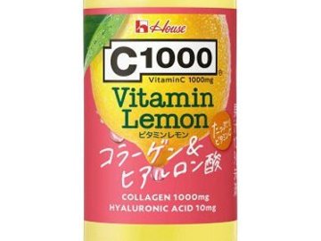 【ケース販売】ハウスウェルネスフーズ Ｖレモンコラーゲン＆ヒアルロン酸１４０ ×30 【全国送料無料】(一部地域別途)・まとめ買い・防災備蓄にも最適の画像