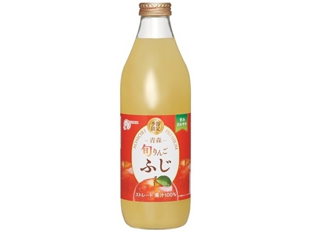 【ケース販売】サンパック 旬りんご ふじ瓶１０００ｍｌ  ×6 【全国送料無料】(一部地域別途)・まとめ買い・防災備蓄にも最適の画像
