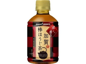 【ケース販売】ポッカサッポロフード 加賀棒ほうじ茶 Ｐ２７５ｍｌ  ×24 【全国送料無料】(一部地域別途)・まとめ買い・防災備蓄にも最適の画像