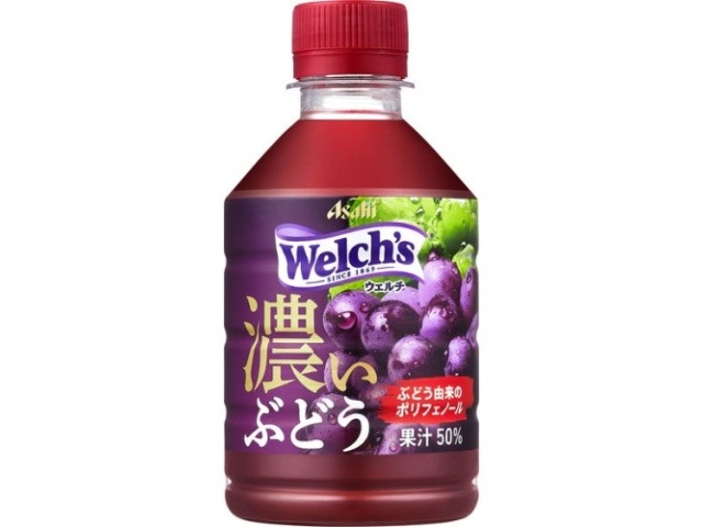 【ケース販売】ウェルチ グレープ５０ Ｐ２８０ｍｌ  ×24 【全国送料無料】(一部地域別途)・まとめ買い・防災備蓄にも最適の画像