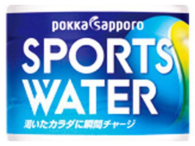 【ケース販売】ポッカサッポロフード スポーツウォーター Ｐ５５０ｍｌ  ×24 【全国送料無料】(一部地域別途)・まとめ買い・防災備蓄にも最適の画像