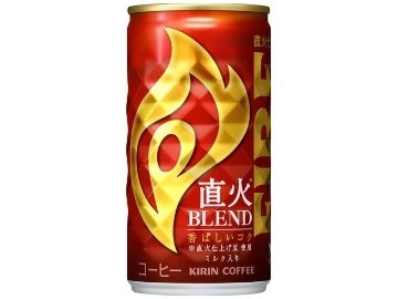 【ケース販売】ファイア 直火ブレンド １８５ｇ  ×30 【全国送料無料】(一部地域別途)・まとめ買い・防災備蓄にも最適の画像