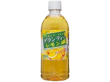 【ケース販売】サンガリア グランティーレモンＰ５００ｍｌ ×24 【全国送料無料】(一部地域別途)・まとめ買い・防災備蓄にも最適の画像