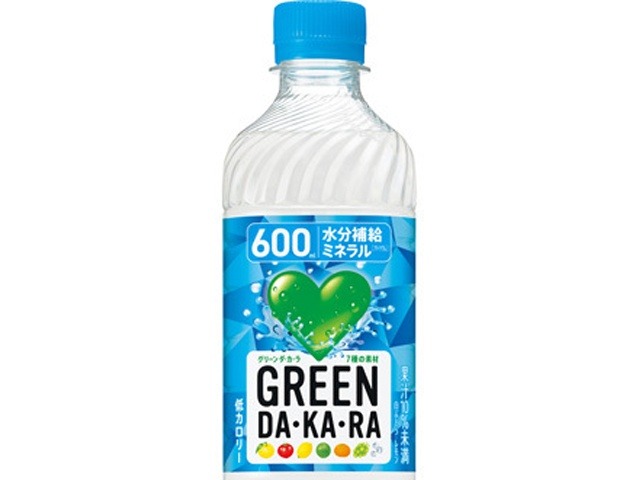 【ケース販売】ＧＲＥＥＮダカラ 冷凍兼用Ｐ６００ｍｌ  ×24 【全国送料無料】(一部地域別途)・まとめ買い・防災備蓄にも最適の画像