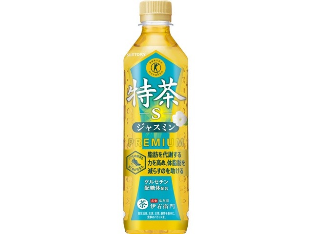 【ケース販売】サントリー 特茶 ジャスミンＰ５００ｍｌ   ×24 【全国送料無料】(一部地域別途)・まとめ買い・防災備蓄にも最適の画像