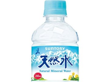 【ケース販売】サントリー 南アルプスの天然水Ｐ２８０ｍｌ  ×24 【全国送料無料】(一部地域別途)・まとめ買い・防災備蓄にも最適の画像