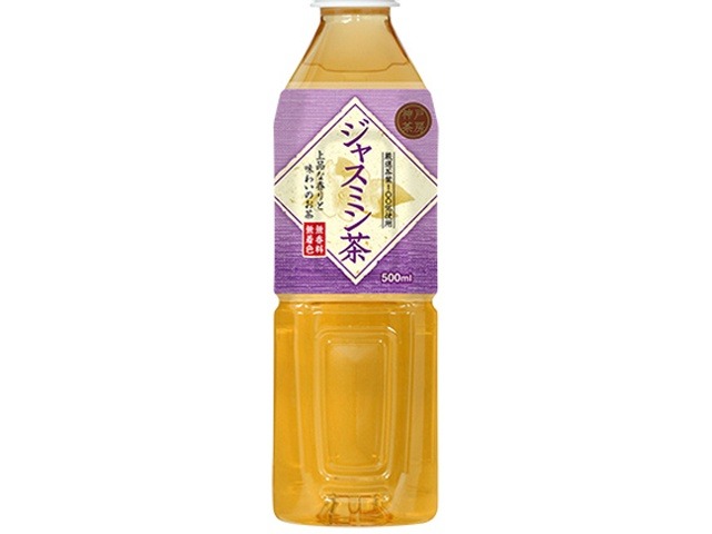 【ケース販売】富永 神戸茶房 ジャスミン茶 Ｐ５００ｍｌ  ×24 【全国送料無料】(一部地域別途)・まとめ買い・防災備蓄にも最適の画像