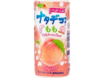 【ケース販売】サンガリア つぶつぶナタデココ入り ももＰ５００ ×24 【全国送料無料】(一部地域別途)・まとめ買い・防災備蓄にも最適の画像
