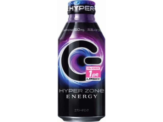 【ケース販売】ＨＹＰＥＲ ＺＯＮｅ エネルギーＢ缶４００ｍｌ  ×24 【全国送料無料】(一部地域別途)・まとめ買い・防災備蓄にも最適の画像
