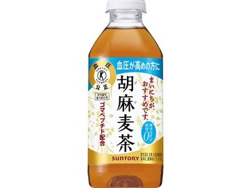 【ケース販売】サントリー 胡麻麦茶 Ｐ３５０ｍｌ   ×24 【全国送料無料】(一部地域別途)・まとめ買い・防災備蓄にも最適の画像