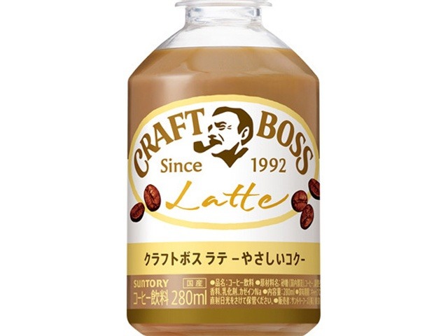 【ケース販売】クラフトボス ラテＰ２８０ｍｌ  ×24 【全国送料無料】(一部地域別途)・まとめ買い・防災備蓄にも最適の画像