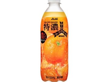 【ケース販売】三ツ矢 特濃オレンジスカッシュＰ５００ｍｌ ×24 【全国送料無料】(一部地域別途)・まとめ買い・防災備蓄にも最適の画像