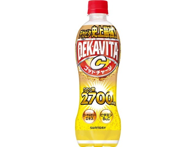 【ケース販売】サントリー デカビタパワー Ｐ５００ｍｌ（手売用）  ×24 【全国送料無料】(一部地域別途)・まとめ買い・防災備蓄にも最適の画像