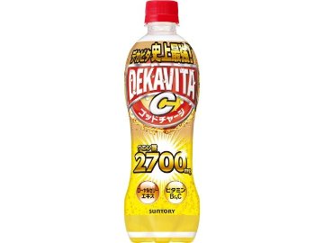 【ケース販売】サントリー デカビタパワー Ｐ５００ｍｌ（手売用）  ×24 【全国送料無料】(一部地域別途)・まとめ買い・防災備蓄にも最適の画像
