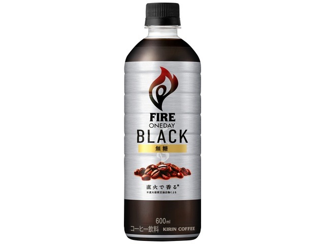ファイア ワンデイブラック Ｐ６００ｍｌ  ×24 【全国送料無料】(一部地域別途)の画像