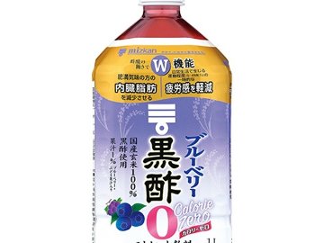 【ケース販売】ミツカン ブルーベリー黒酢 カロリーゼロ１Ｌ ×6 【全国送料無料】(一部地域別途)・まとめ買い・防災備蓄にも最適の画像
