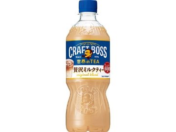 【ケース販売】クラフトボス ミルクティー Ｐ６００ｍｌ  ×24 【全国送料無料】(一部地域別途)・まとめ買い・防災備蓄にも最適の画像