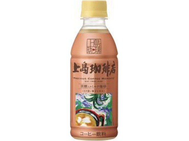 【ケース販売】上島珈琲店 黒糖入りミルク珈琲Ｐ２７０ｍｌ  ×24 【全国送料無料】(一部地域別途)・まとめ買い・防災備蓄にも最適の画像
