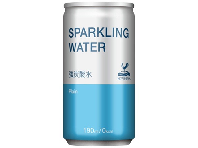【ケース販売】神戸居留地 炭酸水 １９０ｍｌ ×30 【全国送料無料】(一部地域別途)・まとめ買い・防災備蓄にも最適の画像