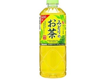 【ケース販売】サンガリア みどりのお茶Ｐ６００ｍｌ ×24 【全国送料無料】(一部地域別途)・まとめ買い・防災備蓄にも最適の画像