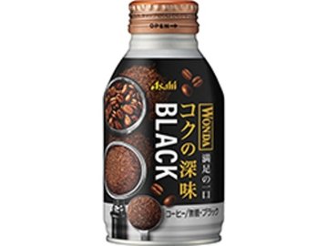 【ケース販売】ワンダ コクの深味ブラック Ｂ缶２８５ｇ  ×24 【全国送料無料】(一部地域別途)・まとめ買い・防災備蓄にも最適の画像