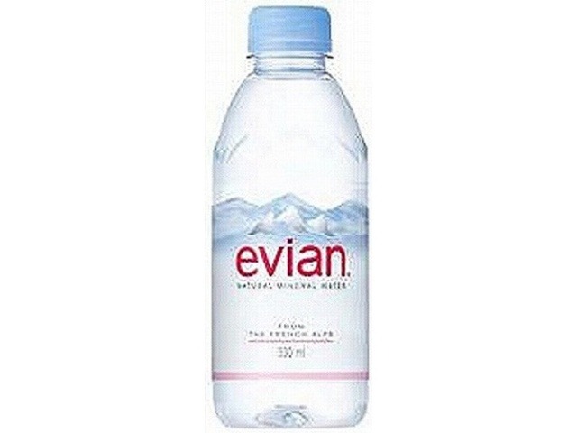 【ケース販売】伊藤園 エビアン Ｐ３３０ｍｌ  ×24 【全国送料無料】(一部地域別途)・まとめ買い・防災備蓄にも最適の画像